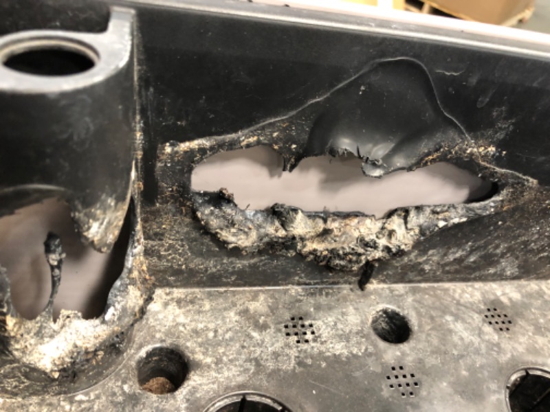 Photo 1 of MISSING ATTACHMENT; DAMAGED INTERIOR BIN**Lechuza 15446 Balconera Cottage 50 Self-Watering Planter for Indoor and Outdoor Use, 20" x 8" x 8", Sand Brown, Wicker Finish