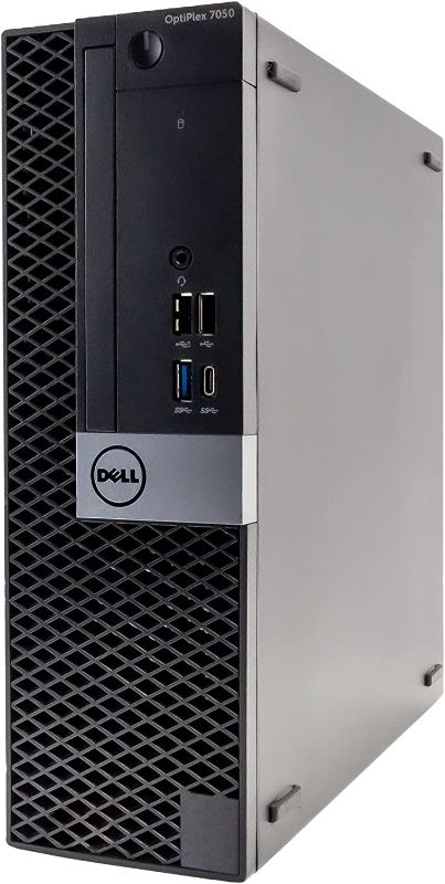 Photo 1 of (SEE NOTES) Dell 7050 Optiplex Optiplex Desktop Computer PC, Intel Quad-Core i5, 500GB SSD Storage, 16GB DDR4 RAM, Windows 10 Pro, DVD, WiFi, 24in Monitor