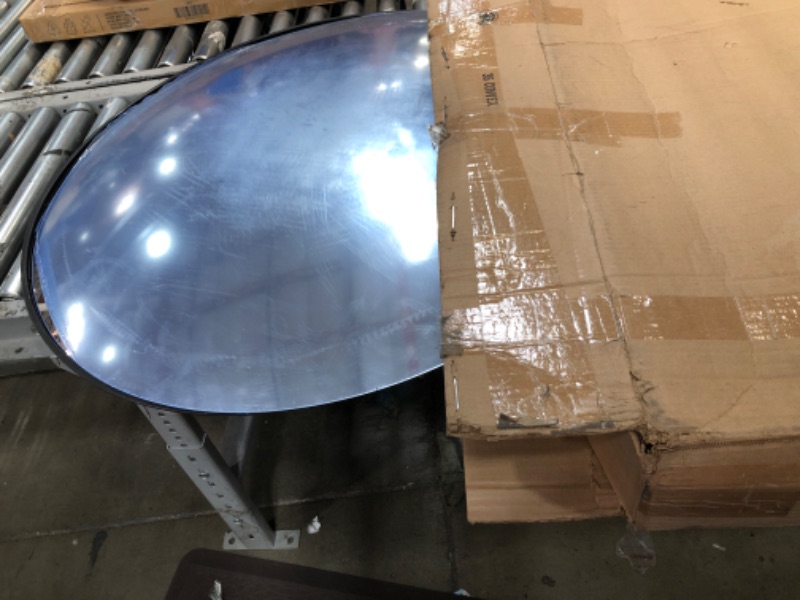 Photo 2 of **ONLY THE BIGGER MIRROR**  Vision Metalizers - OC3600 36” Acrylic Outdoor Convex Mirror & OC2600 26” Acrylic Outdoor Convex Mirror - Acrylic Outdoor Convex + Convex Mirror 36"