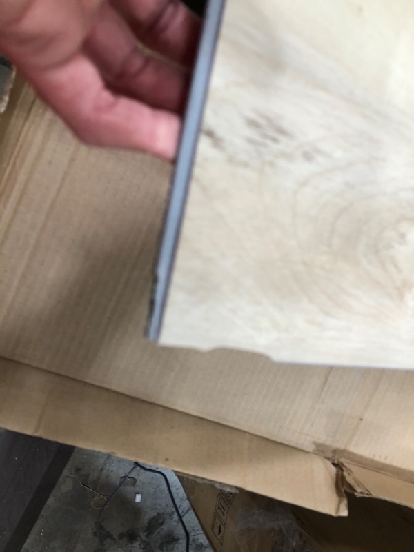 Photo 1 of *USED/MINOR DAMAGE*   MSI McKenna XL 9 in. x 60 in. Luxury Vinyl Flooring, Rigid Core Planks, LVT Tile, Click Lock Floating Floor, Waterproof LVT, Wood Grain Finish, CASE, Aged Maple Beige, 23 Square Feet