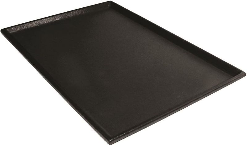 Photo 1 of 48x30x1" Raised Edge Dog Pan (Black)