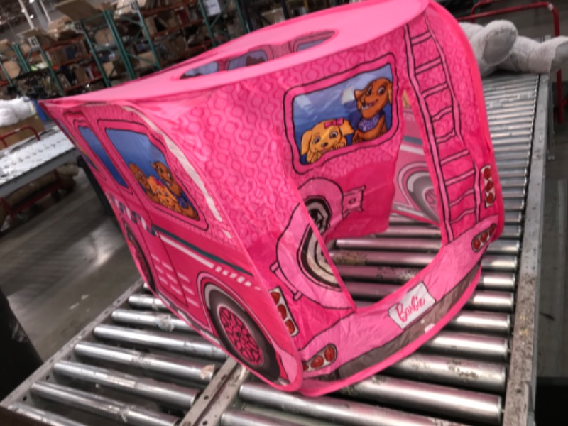 Photo 1 of 44x30x27" Kids Barbie Dream Pop-Up Camper 