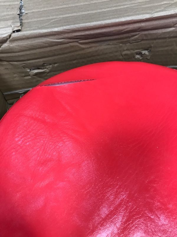 Photo 1 of BIG RED ATRHL6201R Torin Heavy Duty Rolling Pneumatic Creeper Garage/Shop Seat: Padded Adjustable Mechanic Stool with Tool Tray Storage, Red Large,15.36" D x 15.36" W x 4.73" H