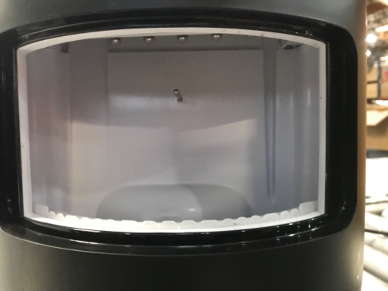 Photo 1 of EUHOMY 36Lbs/Day Clear Ice Makers Countertop, 10 Crystal Clear Ice Ready in 8 Mins, 2 Sizes Ice, Auto-Cleaning, Clear Ice Cube Maker with Basket and Scoop, for Home/Kitchen/Camping/RV. (Black)