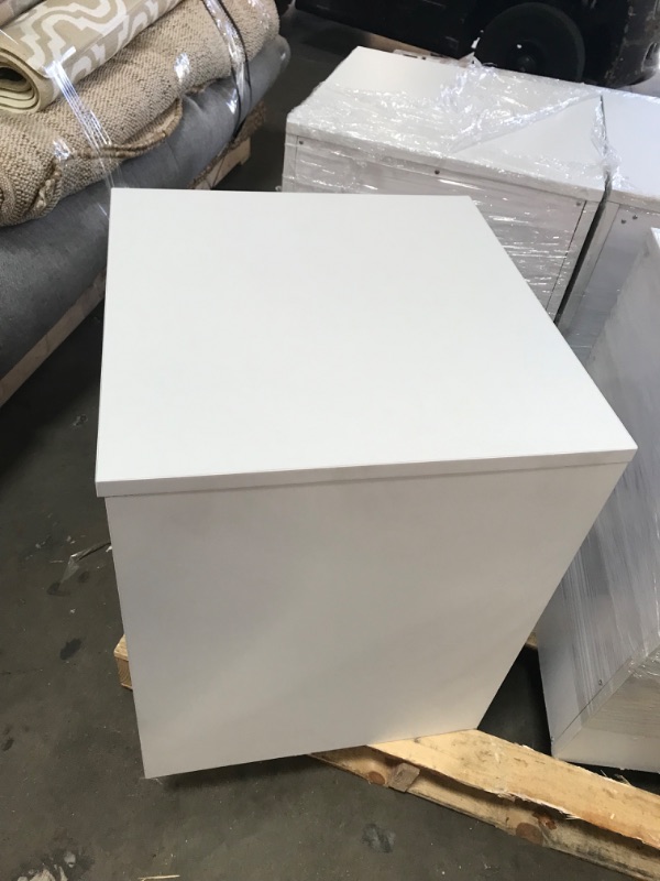 Photo 1 of 2 DRAWER SIDE TABLE H24" X W20" X D19.5"