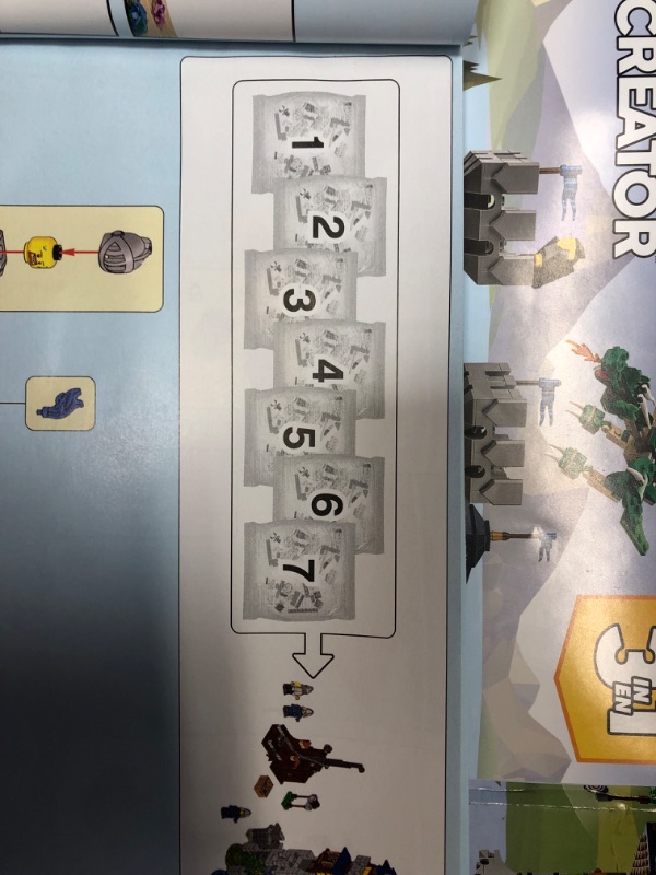 Photo 1 of *READ NOTES*LEGO Creator 3in1 Medieval Castle 31120 Building Toy Set for Kids, Boys, and Girls Ages 9+ (1,426 Pieces) Frustration-Free Packaging