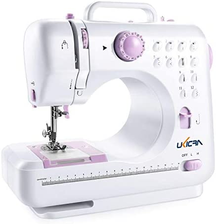 Photo 1 of UKICRA Sewing Machine UFR-505 - Electric Mini Sewing Machines, 12 Stitches, Perfect for Beginners
