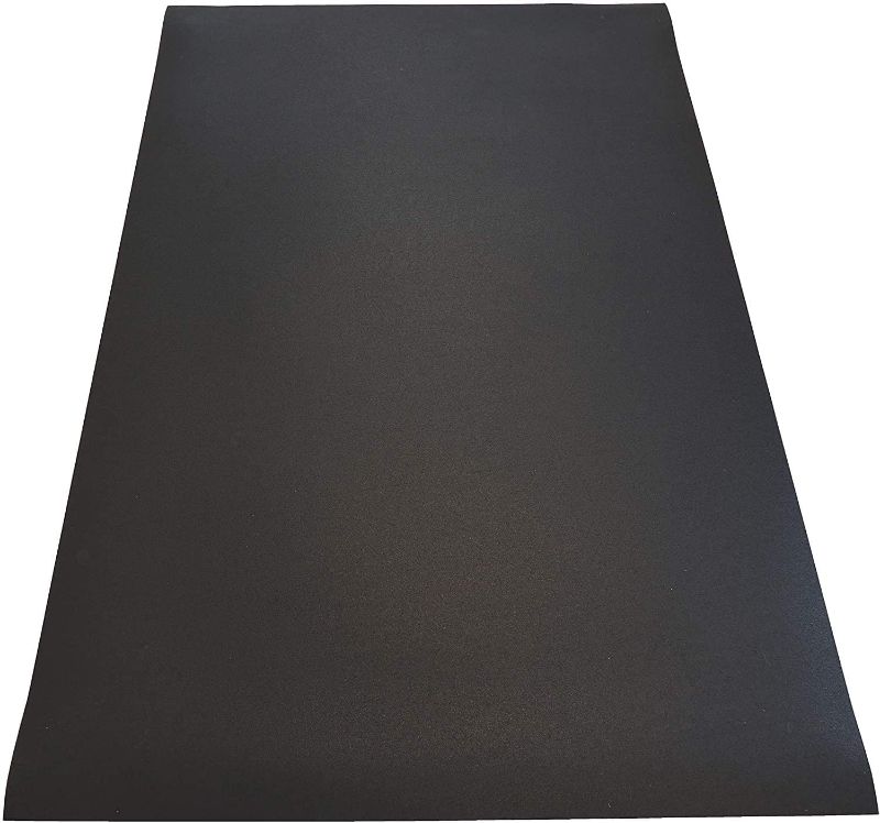 Photo 1 of 10FT BY 4FT BLACK RUBBER MAT 