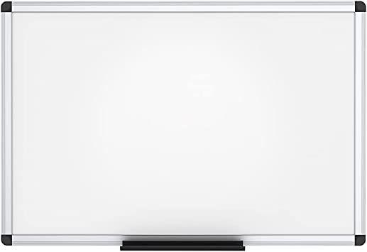 Photo 1 of VIZ-PRO Magnetic Dry Erase Board, 36 X 24 Inches, Silver Aluminium Frame
