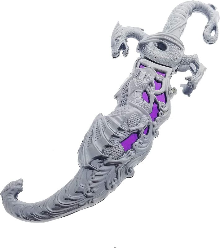 Photo 1 of 10" Fantasy Dragon Dagger. Fixed Blade Metal Handle and Sheath. for Colloction, and Gifts.
