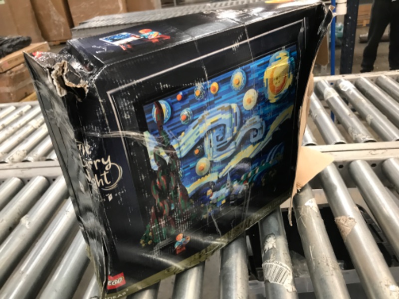 Photo 6 of LEGO Ideas Vincent Van Gogh - The Starry Night 21333 Building Set for Adults (2316 Pieces) Frustration-Free Packaging