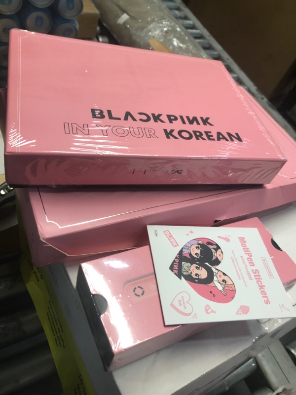 Photo 2 of * ***  factory sealed opened at warehouse for inspection** DREAMUS [WEVERSE PREORDER] BLACK PINK IN YOUR KOREAN with MOTIPEN
