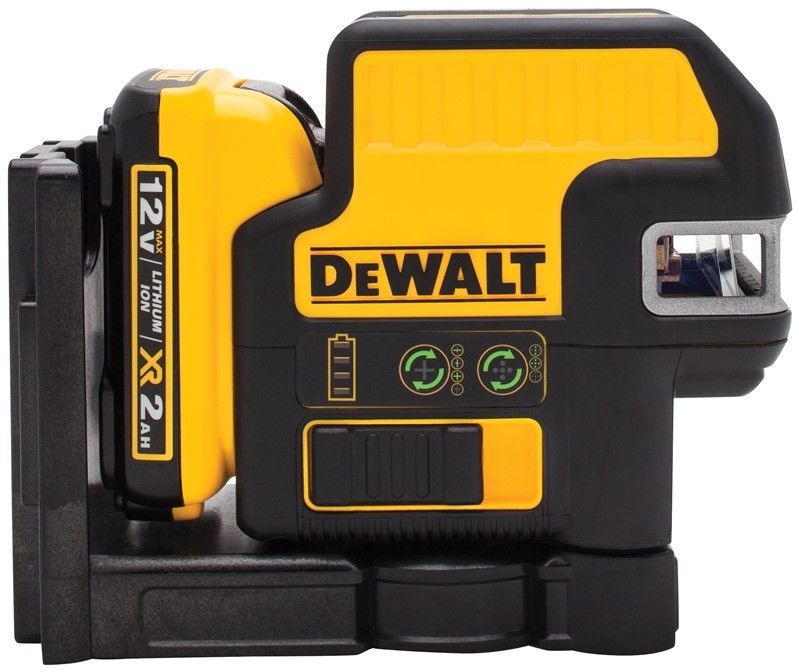 Photo 1 of ** tested- powers on *** "DeWALT DW0825LG 12V 5-Spot Magnetic Cordless Cross Line Green Laser"
