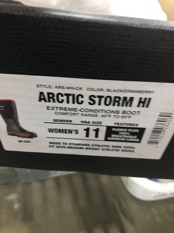 Photo 2 of Dryshod Ladies Arctic Storm Hi Boots 11 B Red
