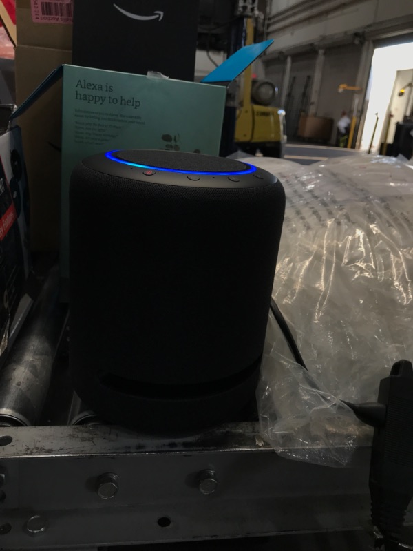 Photo 3 of Amazon - Echo Studio Smart Speaker with Alexa - Charcoal (B07G9Y3ZMC