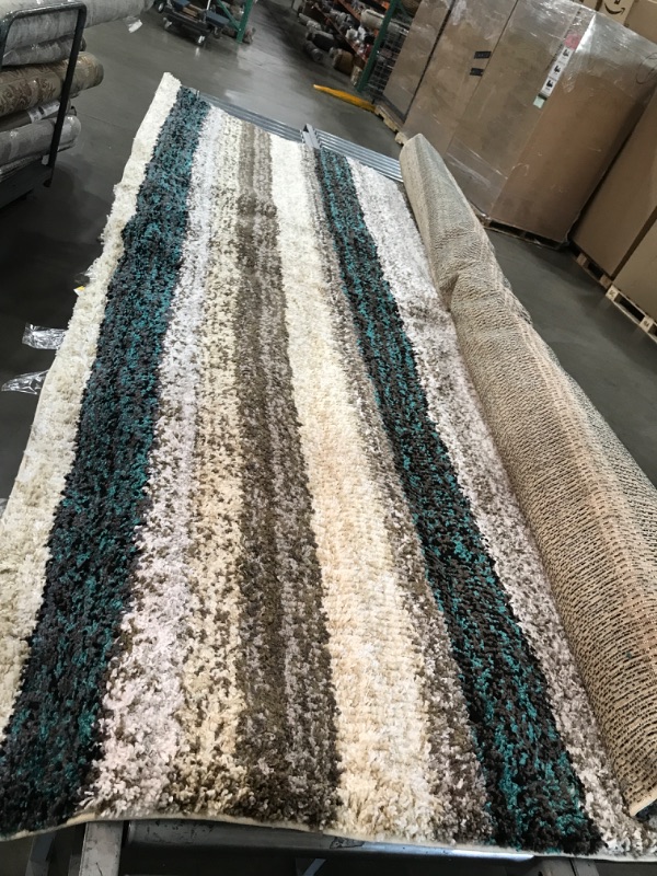 Photo 1 of 10x14 STRIPE AREA RUG