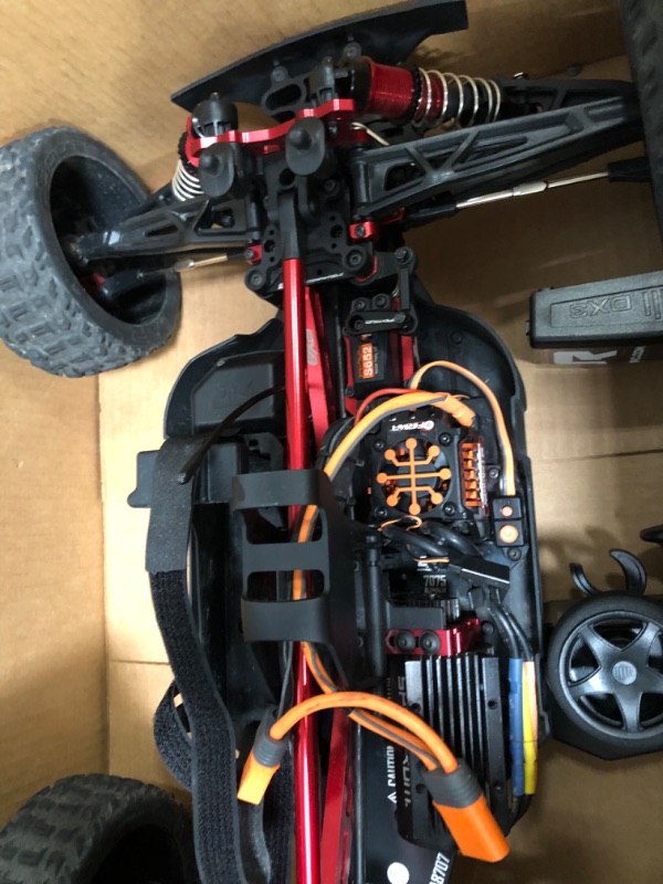 Photo 6 of ARRMA RC Truck 1/8 Talion 6S BLX 4WD Extreme Bash Speed Truggy RTR (Battery and Charger Not Included), Black, ARA8707