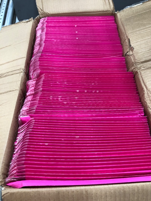 Photo 2 of Rihogar 6x10 Inch Bubble Mailers 200 Pack, Self-Seal Waterproof Padded Envelopes, Cushioned Bubble Mailers Packaging for Shipping, Mailing, Packaging, Small Business, Bulk, Pink Pink 6x10"200pack