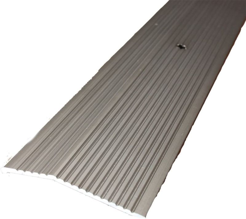 Photo 1 of 2-Inch by 36-Inch Carpet Trim Extra Wide Fluted bronze goden 