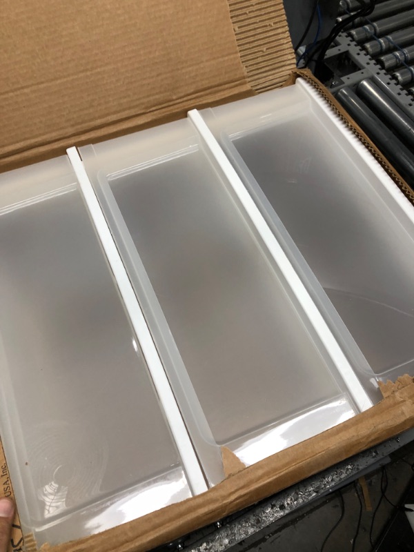 Photo 1 of IRIS 3 Drawer Wide Chest, 1 Pack, White