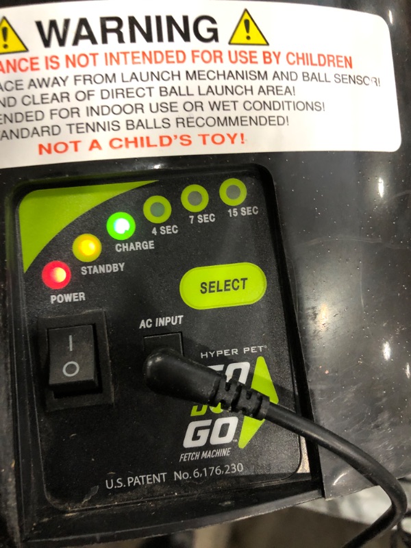 Photo 4 of GoDogGo Fetch Machine Dog Ball Launcher & Automatic Ball Launcher for Dogs (Tennis Ball Launcher for Dogs uses Tennis Balls for Dogs) Ball Launcher for Dogs that Love Fetch