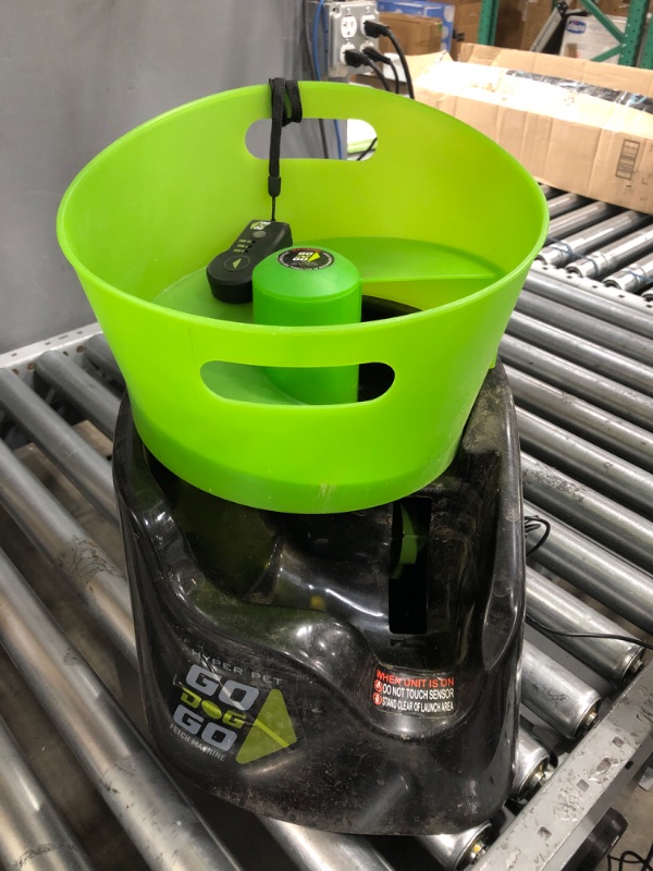 Photo 1 of GoDogGo Fetch Machine Dog Ball Launcher & Automatic Ball Launcher for Dogs (Tennis Ball Launcher for Dogs uses Tennis Balls for Dogs) Ball Launcher for Dogs that Love Fetch