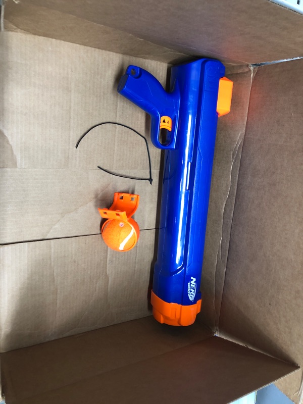 Photo 2 of Nerf Dog Tennis Ball Blaster 20 Inch Large Blaster with 4 Balls