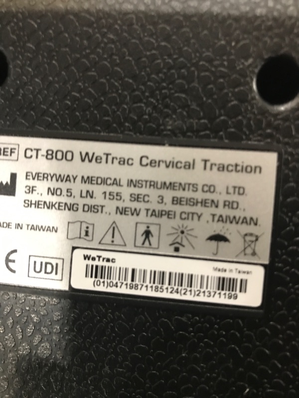 Photo 5 of WeTrac Cervical Neck Traction, Relaxer and Stretcher, Pain Relief for Spinal Decompression, Relieving Pinched Nerves, and Cervical Pain, Home Use, with Travel Bag, by iStim