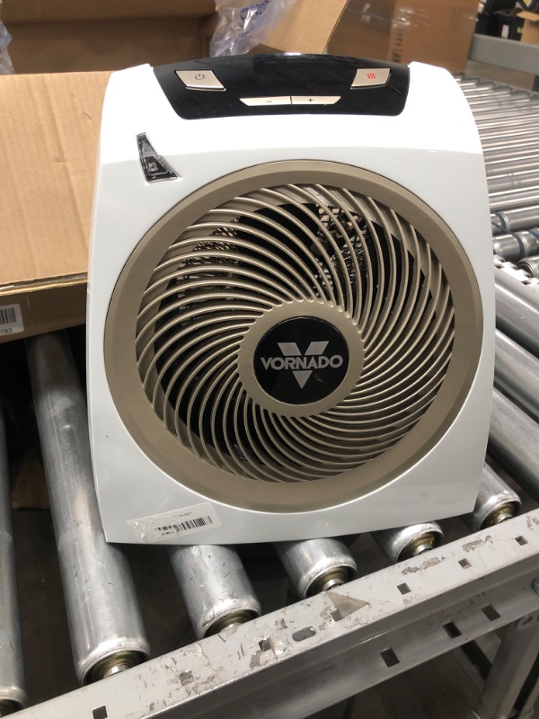 Photo 2 of *parts only*Vornado AVH10 Vortex Heater with Auto Climate Control, 2 Heat Settings, Fan Only Option, Digital Display, Advanced Safety Features, Whole Room, White AVH10 — Auto Climate Heater