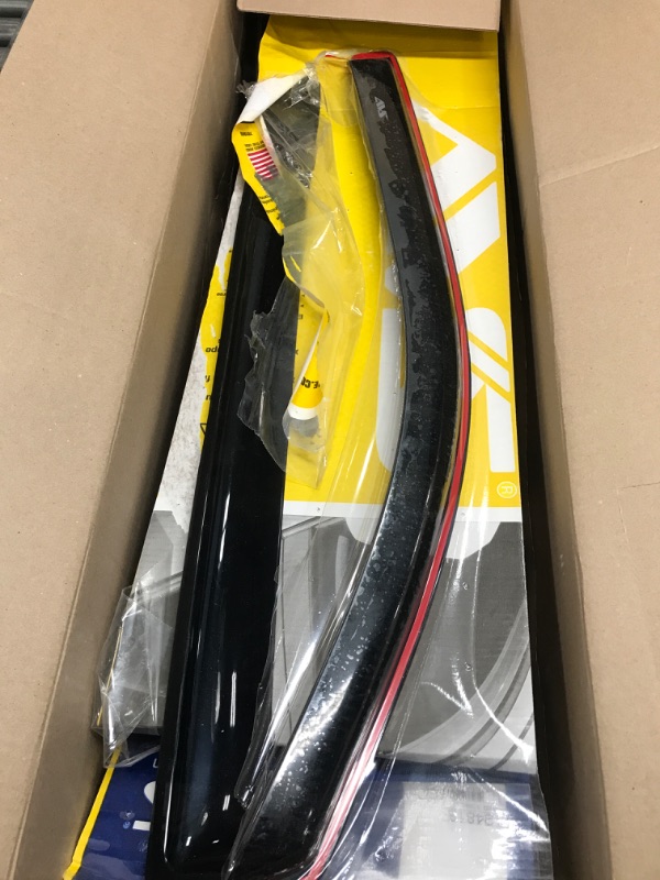 Photo 1 of Auto Ventshade [AVS] In-Channel Ventvisor/Rain Guard | Smoke, 4 pc | 194818 | Fits 2019 - 2022 RAM 1500 Crew Cab In-Channel - Smoke