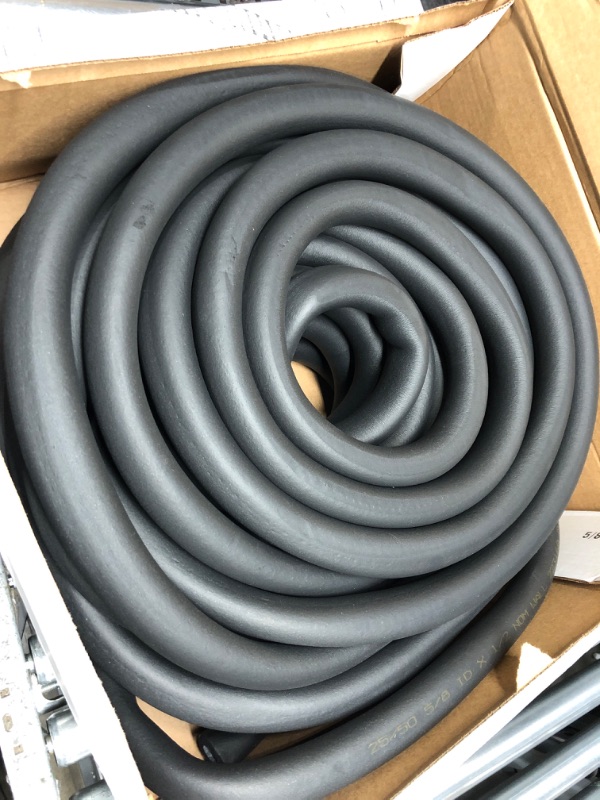 Photo 2 of "Armaflex IPAPC05812R 1/2"" x 1/2"" x 95' Continuous Coil Pipe Insulation, Rubber", black