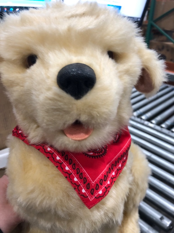 Photo 3 of Ageless Innovation Joy For All - Companion Pets Golden Pup Lifelike & Realistic Brown