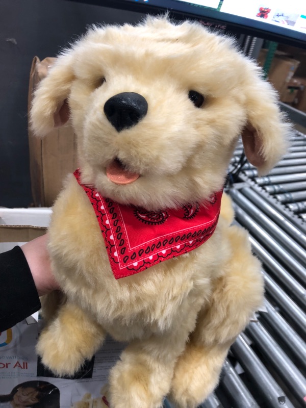 Photo 2 of Ageless Innovation Joy For All - Companion Pets Golden Pup Lifelike & Realistic Brown