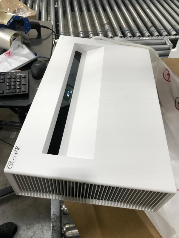 Photo 3 of ** ALMOST LIKE NEW!** LG CineBeam UHD 4K Projector HU715QW - DLP Ultra Short Throw Laser Smart Home Theater Projector, White. Features in Comments.