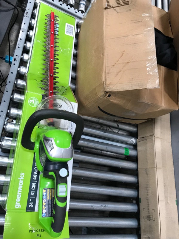 Photo 4 of **PARTS ONLY**
Greenworks 40V 24" Cordless Hedge Trimmer, Tool Only 3/4" Cut (Tool Only) Hedge Trimmer