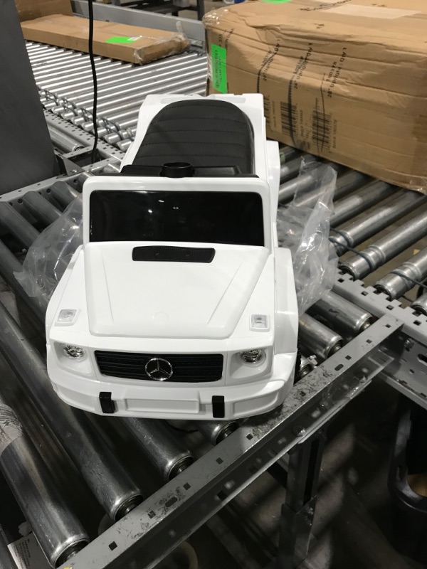 Photo 3 of Best Ride On Cars Mercedes G-Wagon Push Car, White