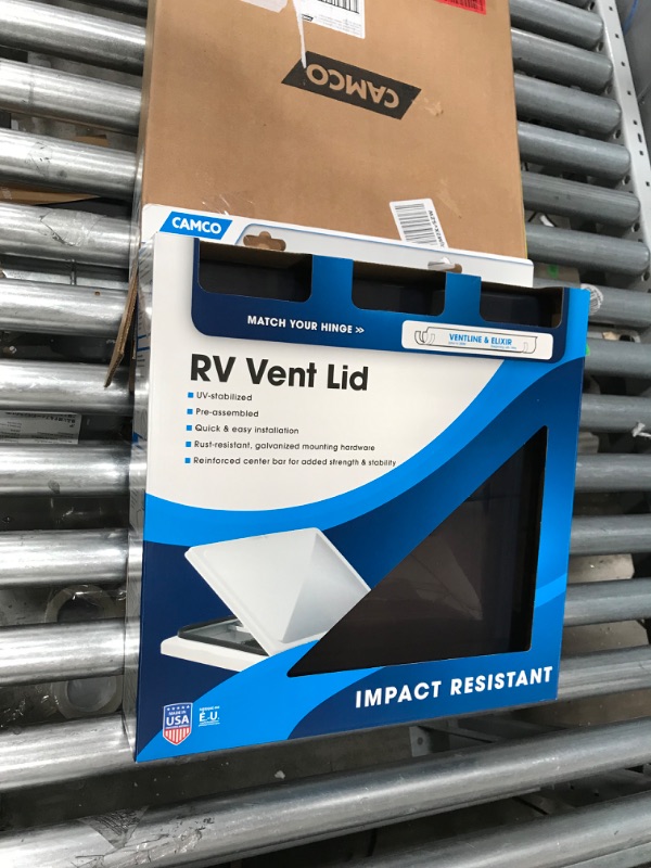 Photo 2 of Camco 40148 Replacement Vent Lid for Ventline/Elixir (Smoke Tint) Ventline (Pre '08 Models)/Elixir ('94 & Up Models) Smoke