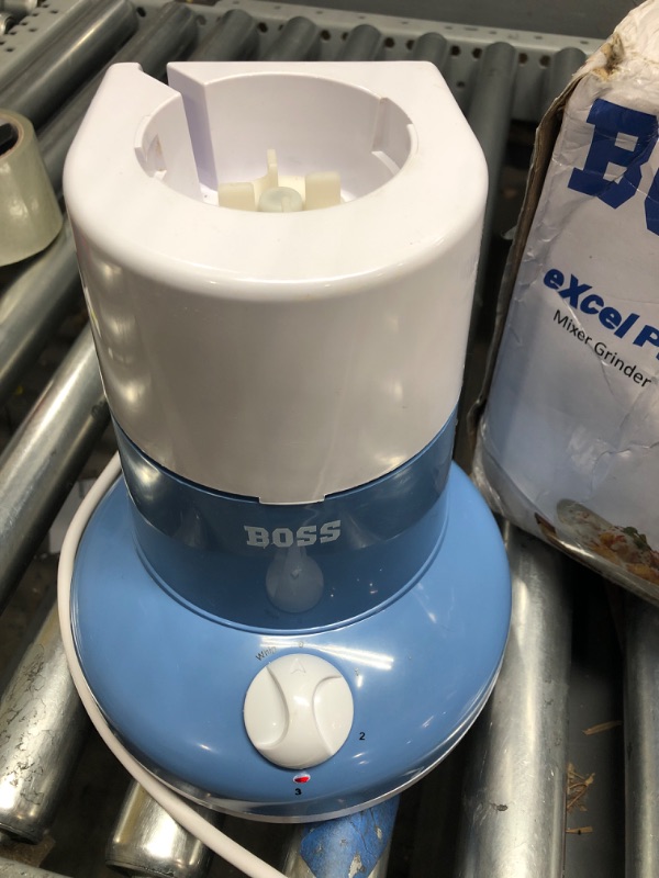 Photo 2 of *** PARTS ONLY*** BOSS Excel Mixer Grinder, 750W, Blue