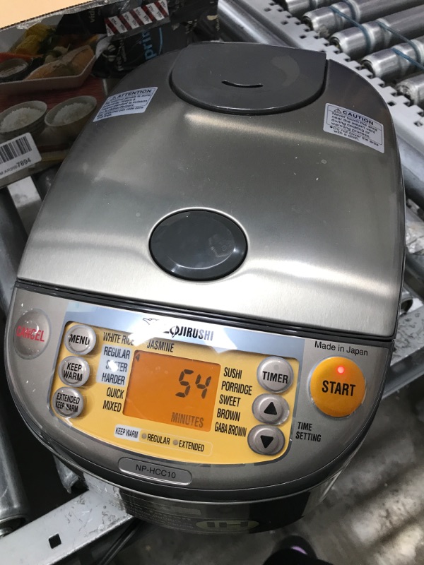 Photo 1 of *Tested* Zojirushi NS-TSC10 5-1/2-Cup (Uncooked) Micom Rice Cooker and Warmer, 1.0-Liter 5.5 cups Rice Cooker