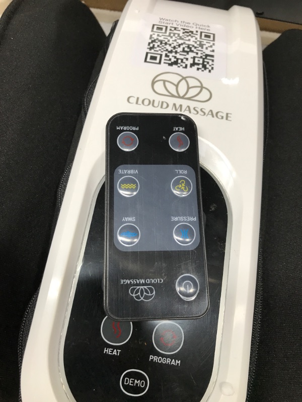 Photo 3 of *tested* Cloud Massage Shiatsu Foot Massager Machine - Increases Blood Flow Circulation, Deep Kneading, with Heat Therapy - Deep Tissue, Plantar Fasciitis, Diabetics, Neuropathy (with Remote)