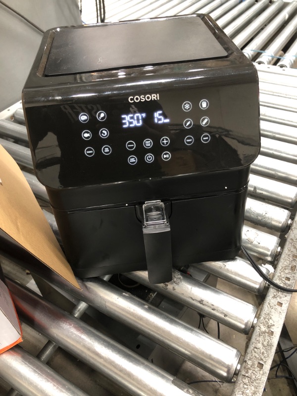 View 2 of COSORI Pro II Air Fryer Oven Combo, 5.8QT Max Xl Large Cooker with 12 One-Touch Savable Custom Functions, Cookbook and Online Recipes, Nonstick and Dishwasher-Safe Detachable Square Basket Pro ? BLACK