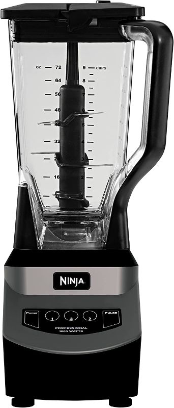 Photo 1 of ** DAMAGED**Ninja NJ601AMZ Professional Blender with 1000-Watt Motor & 72 oz Dishwasher-Safe Total Crushing Pitcher for Smoothies, Shakes & Frozen Drinks, Black