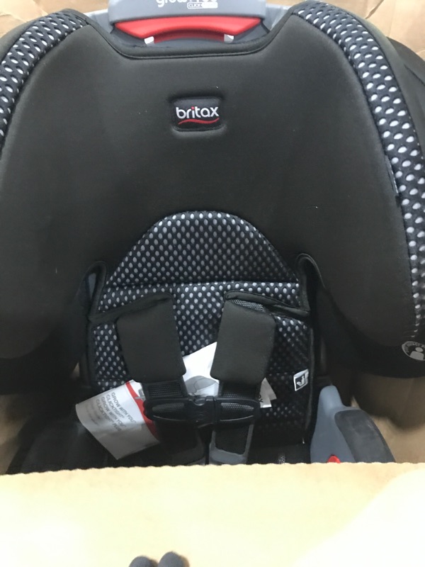 Photo 2 of Britax Grow with You ClickTight Harness-2-Booster Car Seat, Cool Flow Gray ClickTight Cool Flow Gray