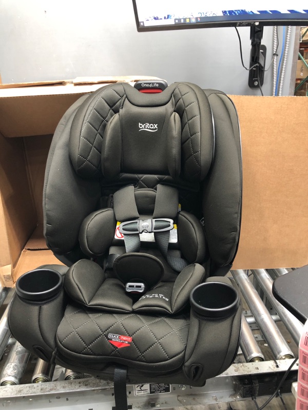 Photo 2 of Britax One4Life ClickTight All-in-One Car Seat, Black Diamond