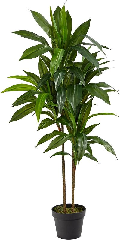 Photo 1 of **MISSING POT**
Nearly Natural 43in. Dracaena Silk (Real Touch) Artificial Plant, Green
