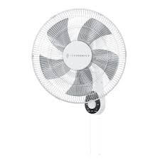 Photo 1 of 16" High Velocity Wall Mount Fan with 5 Blades, 3 Speeds, 90° Oscillating
