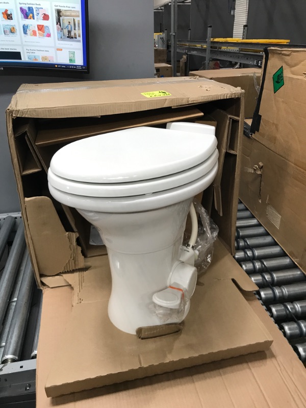 Photo 2 of Dometic 310 RV Toilet, White, Standard Height Standard Height White