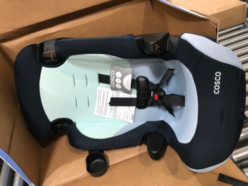 Photo 2 of Cosco Finale DX 2-in-1 Booster Car Seat, Forward Facing 40-100 lbs, Rainbow