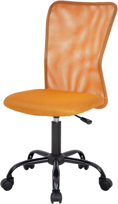 Photo 1 of READ NOTES *** Home Office Chair Mid Back Mesh Desk Chair Armless Computer Chair 