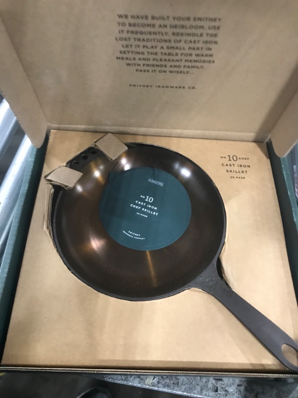 Photo 1 of 10" Smithey Cast Iron Skillet